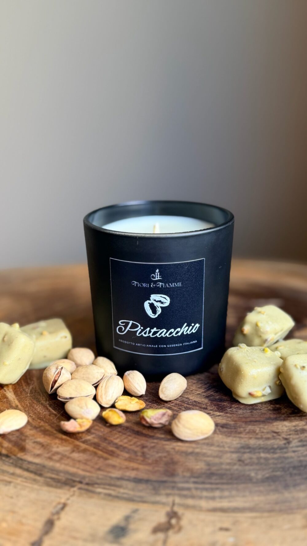 Vela Perfumada  190g – Pistacchio | Gusto