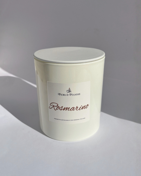13 Vela Perfumada 200g – Rosmarino | Essenziale